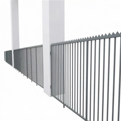 Low Level Wrought Iron Fencing